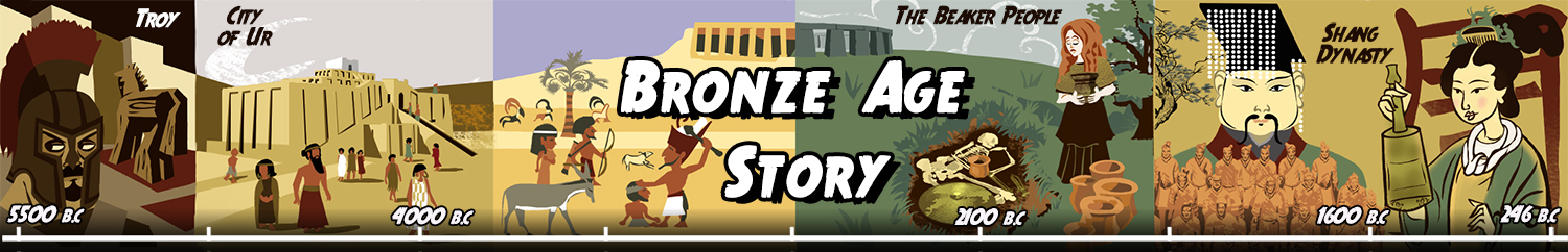 Write about The Bronze Age and the Trojan horse